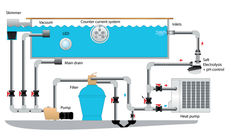 NULITE-Mini Air To Water Spa Pool Water Heater Heat Pump, Swimming Pool Heat Pump-4