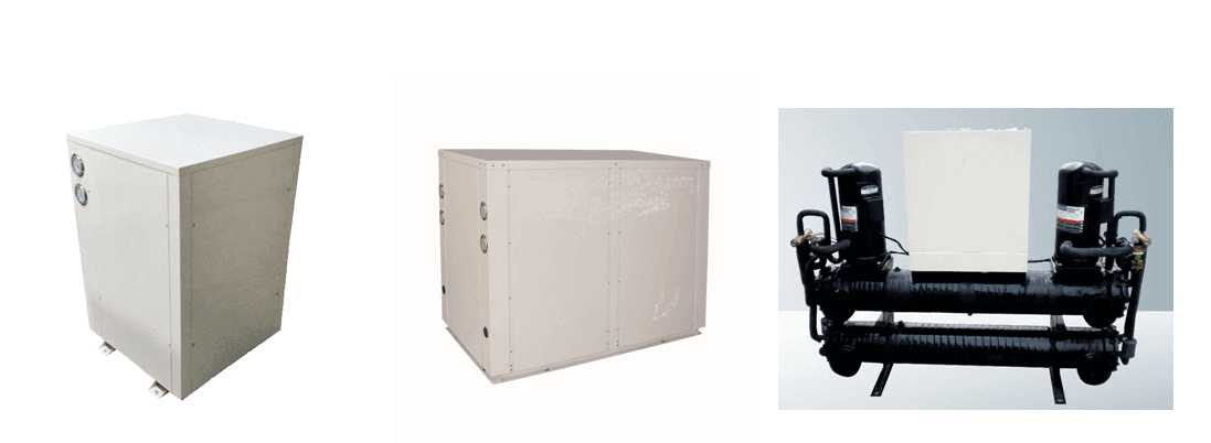 NULITE-Best 74-178kw Geothermal Heat Pump For Heating Cooling Ground Source