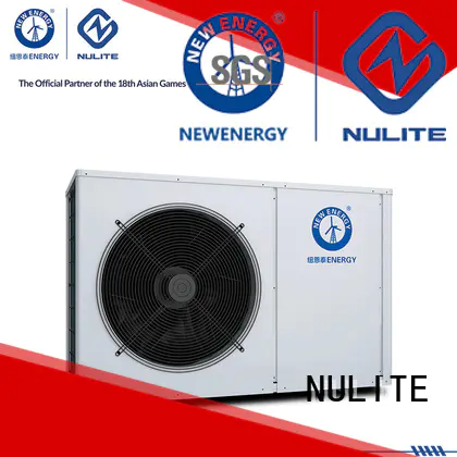 super performance portable heat pump hot water for workshop NULITE