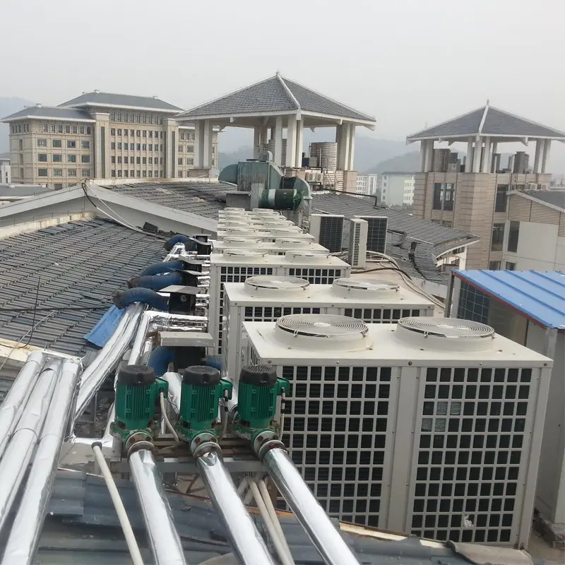 2600 square floor heating in Chizhou East to Hongqing Building