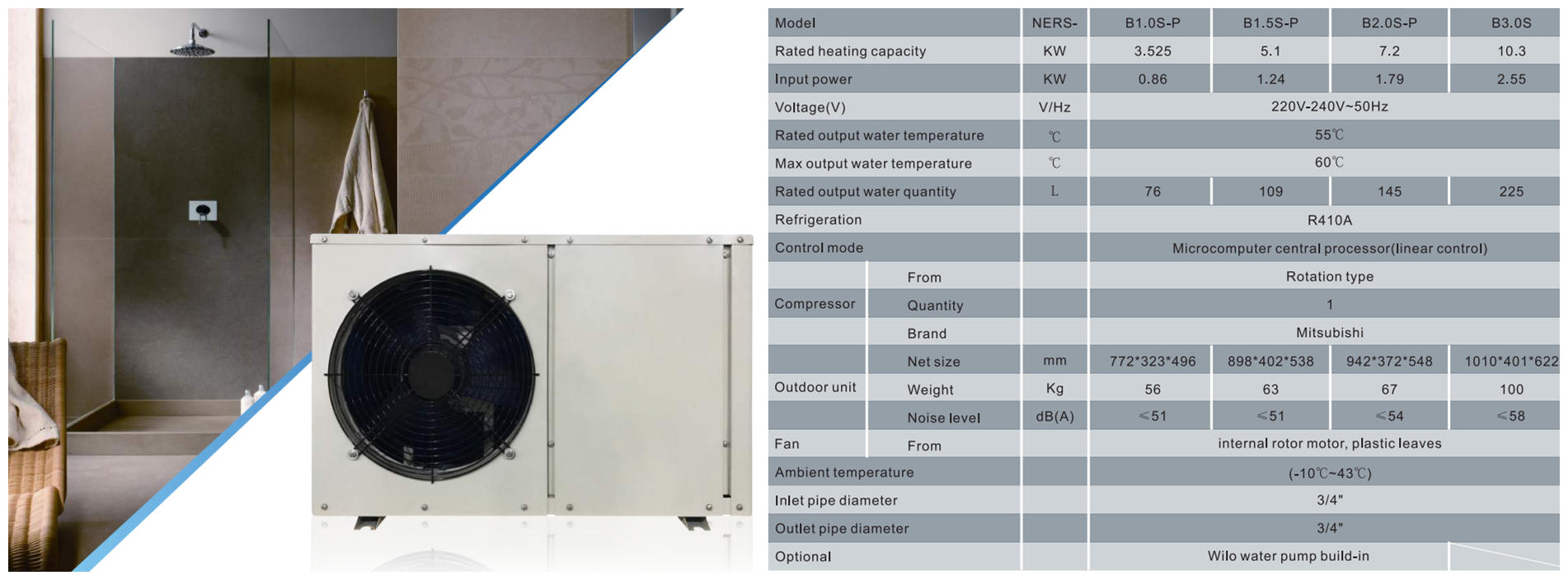 NULITE-Domestic Air Source Heat Pump-nulite New Energy Heat Pumps At India Acrex 2019-3