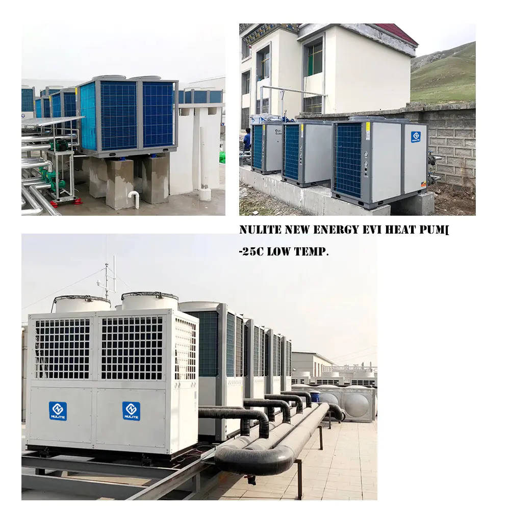 Evergrande Real Estate Group multi-site project air source heat pump hot water supporting project