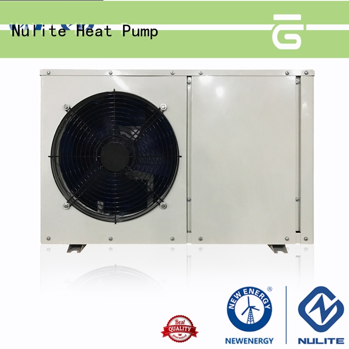 10KW Mini Air To Water Heat Pump Water Heater With Water Pump