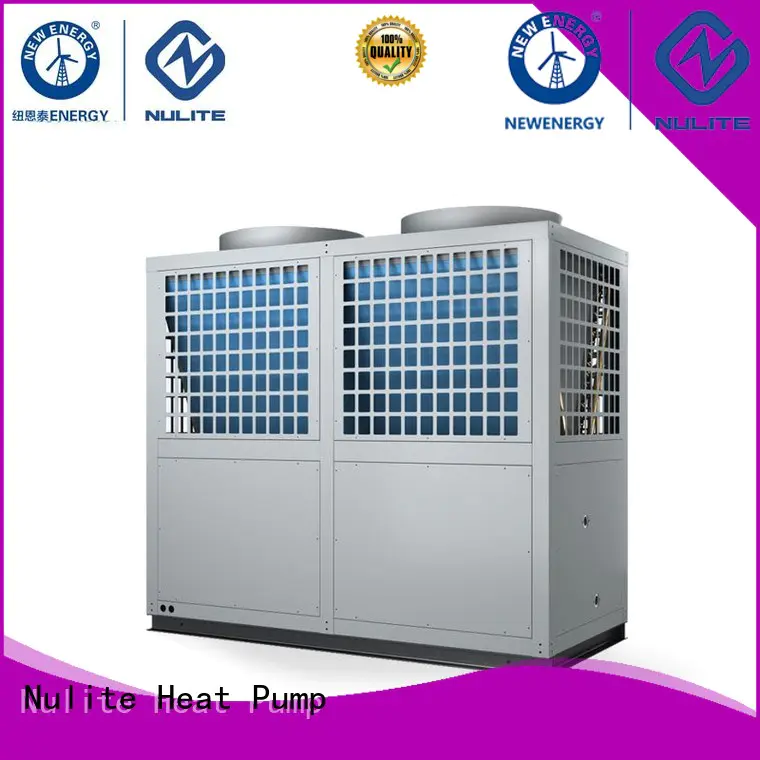 NULITE multi-functional heat pump hydronic heating and cooling wide for floor heating