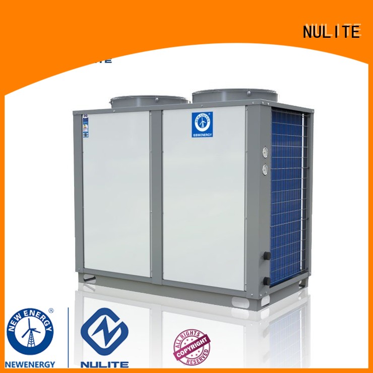 low noise domestic heat pump for pool